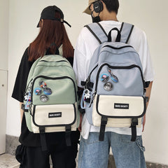 Fashion College Students School Bags High School Students Large Capacity Travel Computer